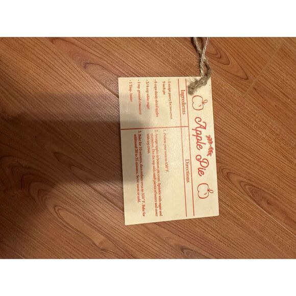 Other - Give your kitchen a warm and inviting feel with this beautiful apple pie recipe